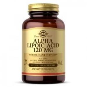 Solgar Alpha Lipoic Acid 120 mg Suplement diety 60 kaps.