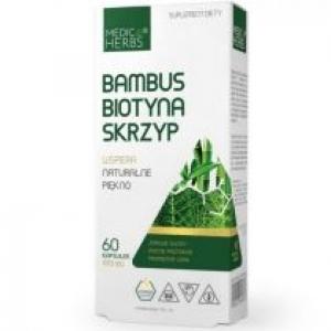 Medica Herbs Bambus + Biotyna + Skrzyp - suplement diety 60 kaps.