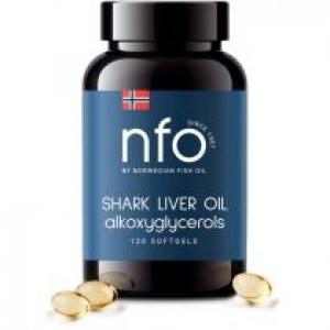 Nfo Shark Liver Oil - suplement diety 120 kaps.