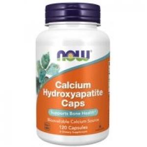 Now Foods Calcium Hydroxyapatite Hydroksyapatyt wapnia Suplement diety 120 kaps.