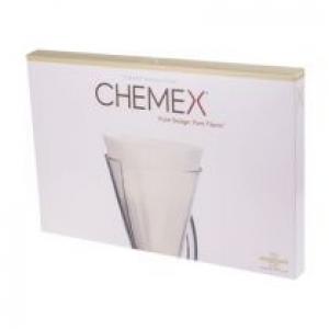 Chemex Filtry papierowe, niezłożone 3 filiżanki 100 szt.