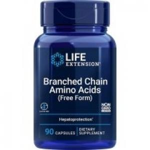 Life Extension Branched Chain Amino Acids (BCAA) Suplement diety 90 kaps.