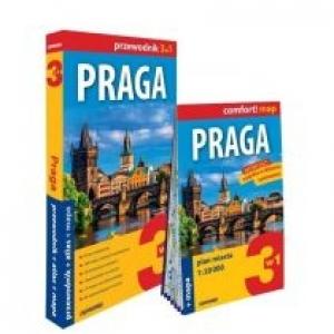 Praga 3w1: przewodnik + atlas + mapa