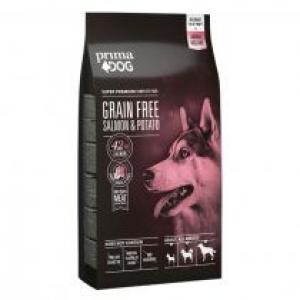 PrimaDog Grain free bezzbożowa karma sucha dla psa łosoś z ziemniakami 10 kg