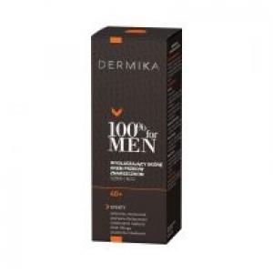 Dermika 100% for Men Cream 40+ wygładzający skórę krem przeciw zmarszczkom na dzień/na noc 50 ml