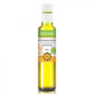Olandia Olej słonecznikowy tłoczony na zimno 250 ml Bio