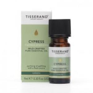 Tisserand Aromatherapy Olejek eteryczny Cyprysowy Cypress Wild Crafted 9 ml