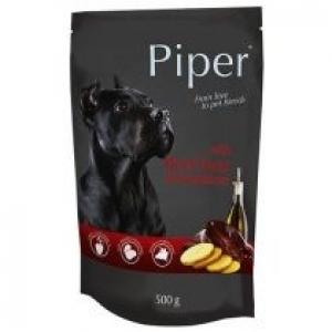 Piper Karma mokra dla psów z wątrobą wołową Zestaw 10 x 500 g