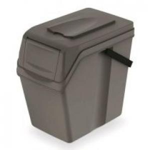 Prosperplast Keden kosz na śmieci sortibox - szary kamienny 25 l