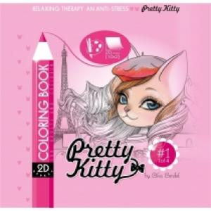 Kolorowanka antystresowa 200x200 Pretty Kitty 1