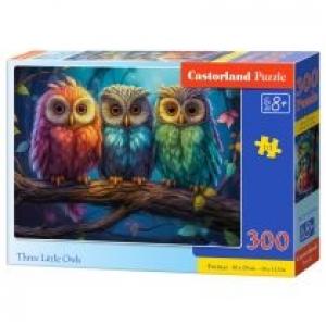 Puzzle 300 el. Three Little Owls Castorland