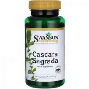 Swanson Cascara Sagrada 450 mg Suplement diety 100 kaps.