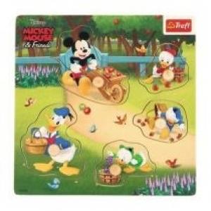 Puzzle mini drewniane - Mickey & Friends TREFL