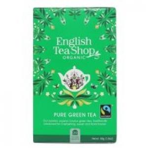 English Tea Shop Herbata zielona Pure Green Tea 20 x 2 g Bio