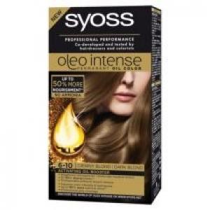 Syoss Oleo Intense farba do włosów trwale koloryzująca z olejkami 6-10 Ciemny Blond