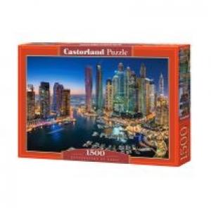 Puzzle 1500 el. Wieżowce Dubaju Castorland