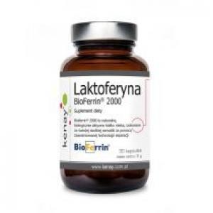Kenay Laktoferyna Bioferrin 2000 Suplement diety 30 kaps.