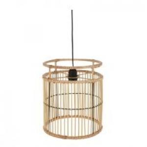 H&S Decoration Lampa sufitowa bambusowa Boho natural