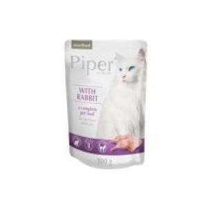 Piper Sterilised Karma mokra dla kotów z królikiem Zestaw 10 x 100 g