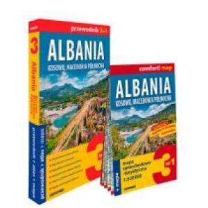 Albania 3w1: przewodnik + atlas + mapa