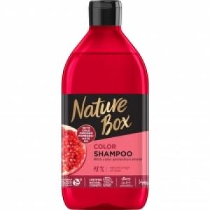 Nature Box Pomegranate Oil szampon do włosów farbowanych z olejem z granatu 385 ml