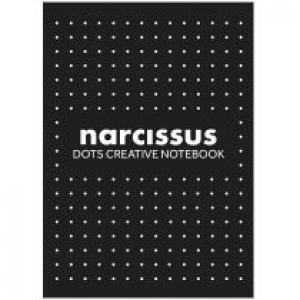 Narcissus Zeszyt A5 kropki 56 kartek 6 szt.