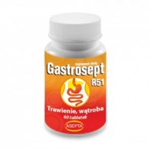 Asepta Gastrosept R51 - suplement diety 60 tab.