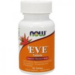 Now Foods EVE Superior Womens Multi - Multiwitamina i Składniki Mineralne dla Kobiet EVE Suplement diety 90 tab.