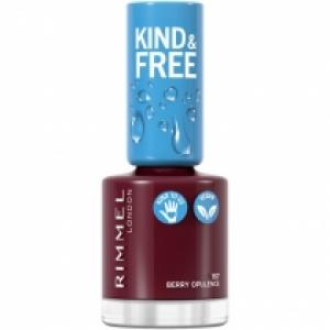 Rimmel Kind & Free Clean Nail Polish lakier do paznokci 157 Berry Opulence 8 ml