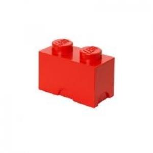 Pojemnik klocek LEGO Brick 2 Czerwony