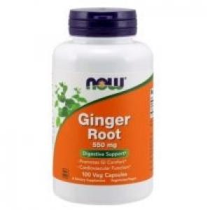 Now Foods Ginger Root - Imbir 550 mg Suplement diety 100 kaps.