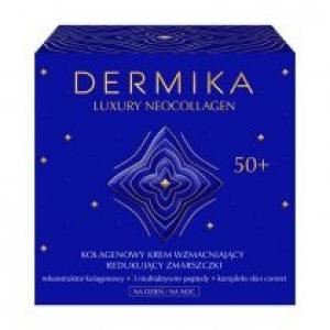 Dermika Luxury Neocollagen 50+ kolagenowy krem wzmacniający do redukcji zmarszczek na dzień i na noc 50 ml