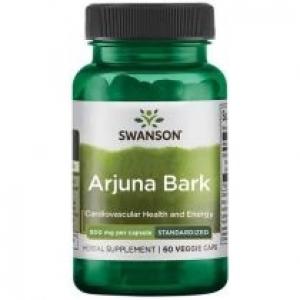 Swanson Arjuna extract 500 mg Suplement diety 60 kaps.
