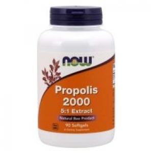Now Foods Propolis 2000 - ekstrakt 5:1 Suplement diety 90 kaps.