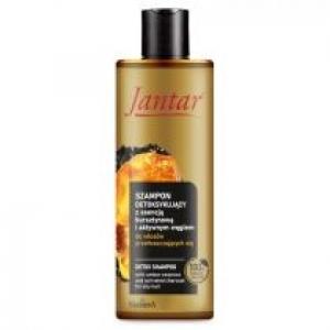 Farmona _Jantar Moc Bursztynu szampon peelingujący z esencją bursztynową i aktywnym węglem do włosów przetluszczających się 300 ml
