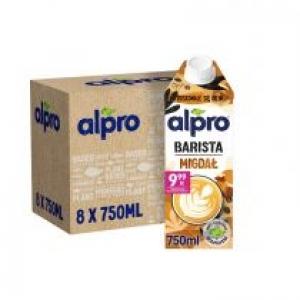 Alpro Barista do kawy 8,89zł/szt - Napój Migdałowy z wapniem Zgrzewka 8 x 750 ml