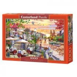 Puzzle 1000 el. Romantic City Sunset Castorland