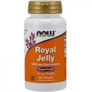 Now Foods Royal Jelly Suplement diety 60 kaps.