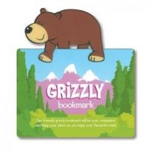 If Zwierzęca zakładka do książki - Grizzly Niedźwiedź