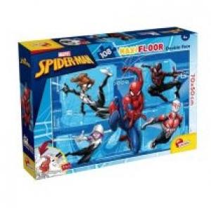 Puzzle 108 el. podłogowe Spiderman Lisciani