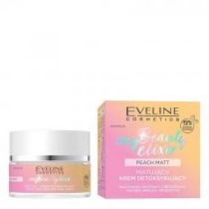 Eveline Cosmetics My Beauty Elixir Peach Matt matujący krem detoksykujący 50 ml