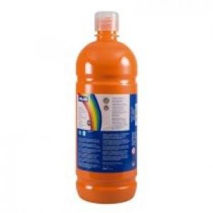 Milan Farba tempera butelka 1000 ml pomarańczowa