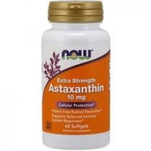Now Foods Naturalna Astaksantyna 10 mg Suplement diety 60 kaps.