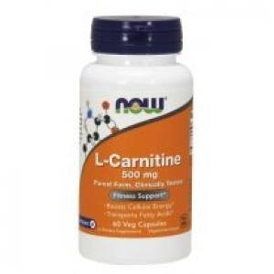 Now Foods L-Karnityna Carnipure Suplement diety 60 kaps.