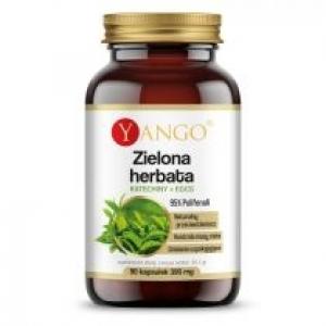 Yango Zielona herbata - 95% polifenoli - Katechiny + EGCG Suplement diety 90 kaps.