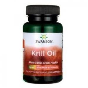 Swanson Krill Oil - maksymalna moc Suplement diety 30 kaps.
