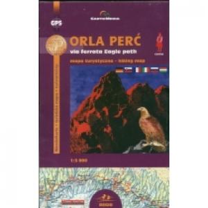 Orla Perć via ferrata Eagle Path. Mapa turystyczna 1:5 000