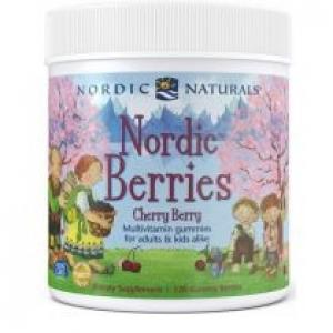 Nordic Naturals Nordic Berries Cherry Berry Suplement diety 120 szt.