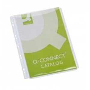 Q-connect Koszulka na katalog A4 PVC krystal (5szt)