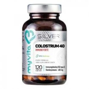 MyVita Silver Colostrum 40/400mg Suplement diety 120 kaps.
